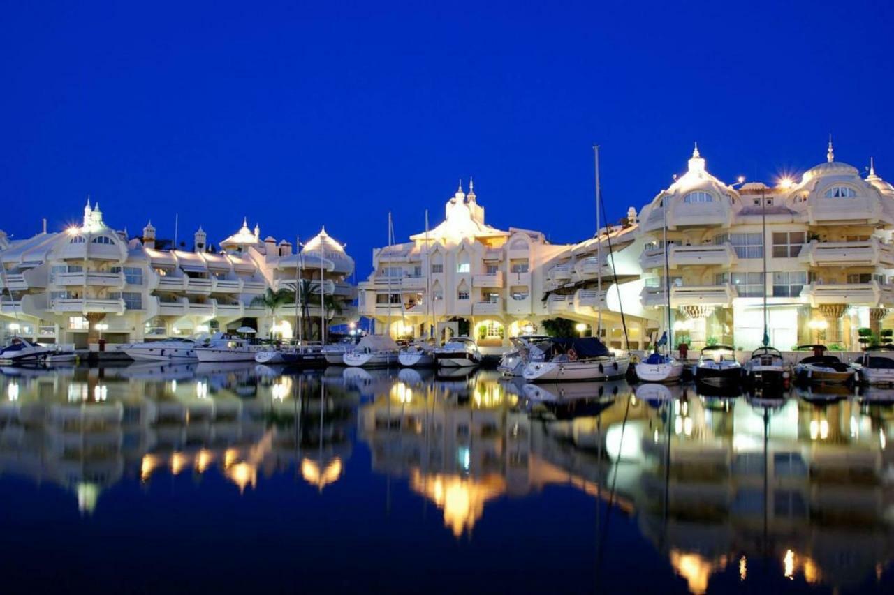 Vive Benalmadena Apartamento Luxe Puerto Marina, Primera Linea De Playa Buitenkant foto