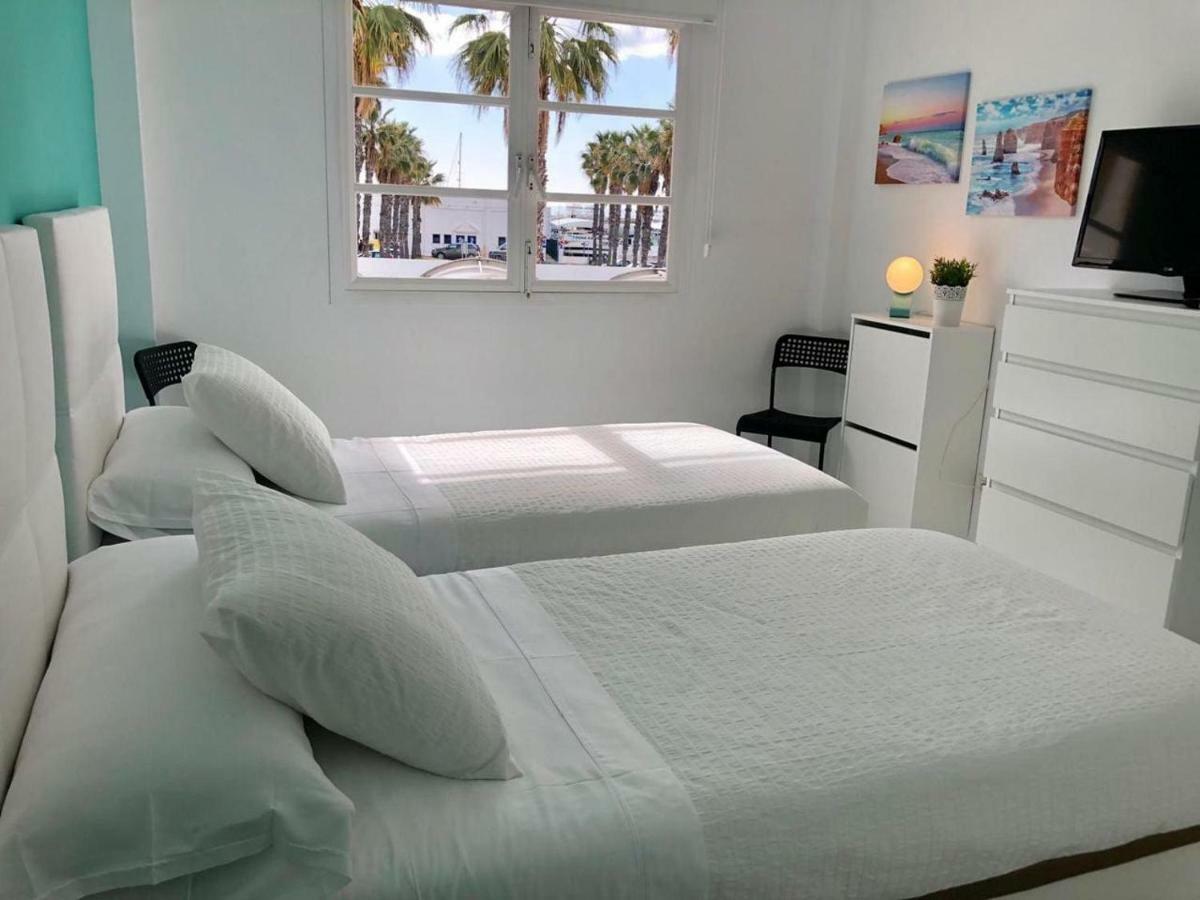 Vive Benalmadena Apartamento Luxe Puerto Marina, Primera Linea De Playa Buitenkant foto